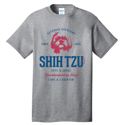 Retro Styled Vintage Shih Tzu Tall T-Shirt