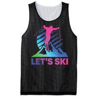 Retro Ski Vintage 80s 90s Skiing Outfit Mesh Reversible Basketball Jersey Tank