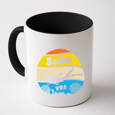 Retro Scuba Vbs 2024 Underwater Jesus Christian Bible Gift Mug