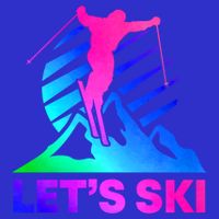 Retro Ski Vintage 80s 90s Skiing Outfit Gift Long Sleeve Shirt