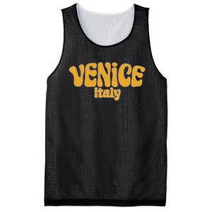 Retro Style Venice Italy Souvenir Mesh Reversible Basketball Jersey Tank