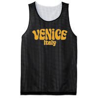 Retro Style Venice Italy Souvenir Mesh Reversible Basketball Jersey Tank