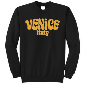 Retro Style Venice Italy Souvenir Tall Sweatshirt