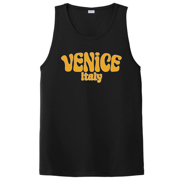 Retro Style Venice Italy Souvenir PosiCharge Competitor Tank