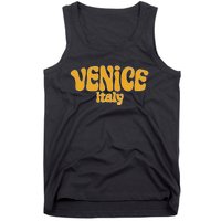 Retro Style Venice Italy Souvenir Tank Top