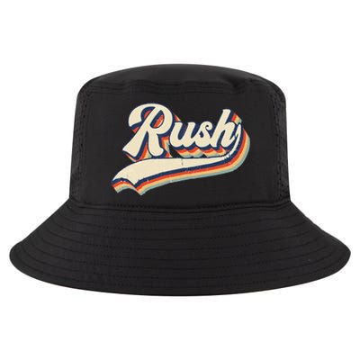 Rush Surname Vintage Retro Gift Cool Comfort Performance Bucket Hat