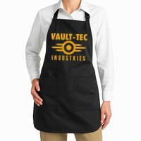 Retro Scifi Vault Tec Industries Logo Apron