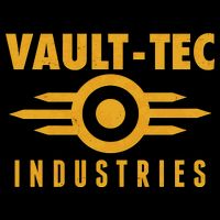 Retro Scifi Vault Tec Industries Logo Toddler Sweatshirt