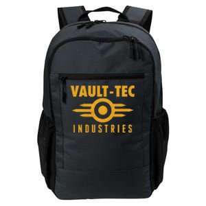 Retro Scifi Vault Tec Industries Logo Daily Commute Backpack