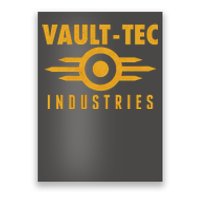 Retro Scifi Vault Tec Industries Logo Poster