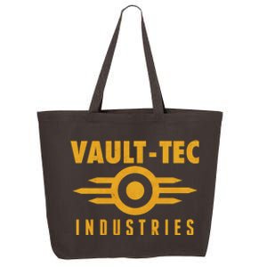 Retro Scifi Vault Tec Industries Logo 25L Jumbo Tote