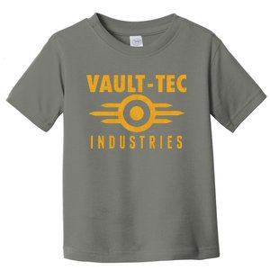 Retro Scifi Vault Tec Industries Logo Toddler T-Shirt