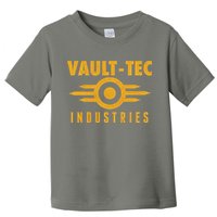 Retro Scifi Vault Tec Industries Logo Toddler T-Shirt