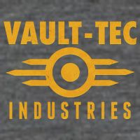Retro Scifi Vault Tec Industries Logo Toddler T-Shirt