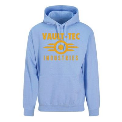 Retro Scifi Vault Tec Industries Logo Unisex Surf Hoodie