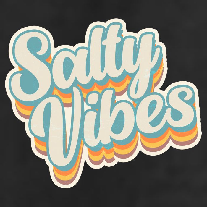 Retro Salty Vibes Beach Lover Cool Comfort Performance Bucket Hat