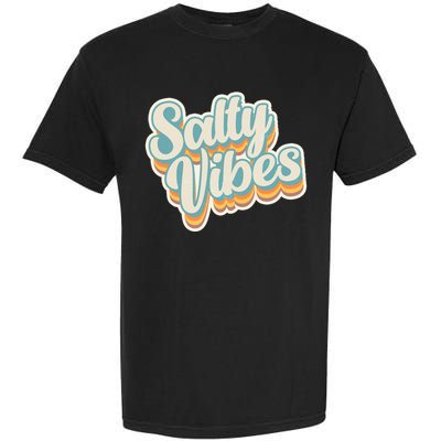 Retro Salty Vibes Beach Lover Garment-Dyed Heavyweight T-Shirt