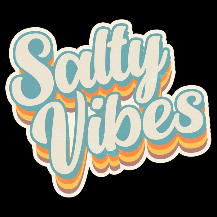 Retro Salty Vibes Beach Lover Sweatshirt