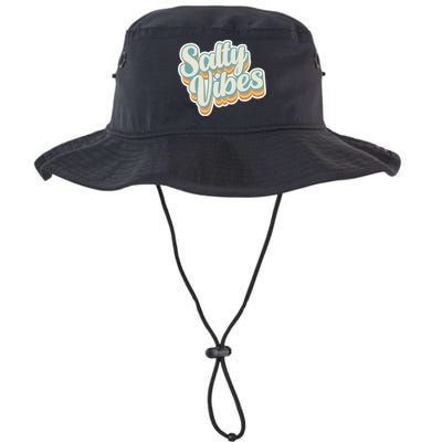 Retro Salty Vibes Beach Lover Bucket Hat