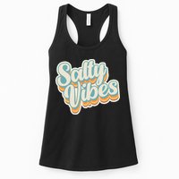 Retro Salty Vibes Beach Lover Womens Tank Top