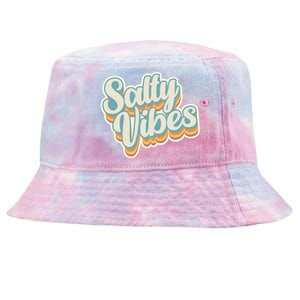 Retro Salty Vibes Beach Lover Tie-Dyed Bucket Hat