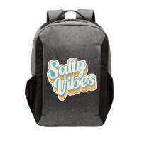 Retro Salty Vibes Beach Lover Vector Backpack