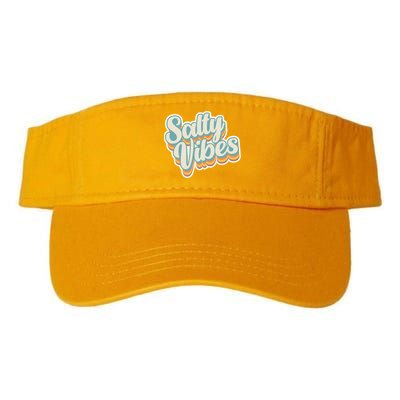 Retro Salty Vibes Beach Lover Visor