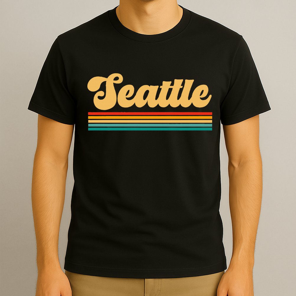 Retro Seattle Washington T-Shirt