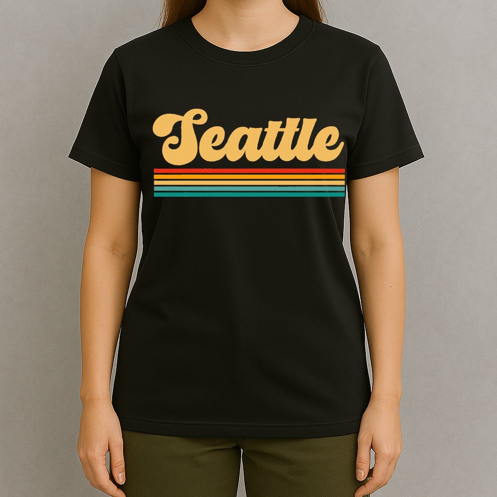 Retro Seattle Washington T-Shirt