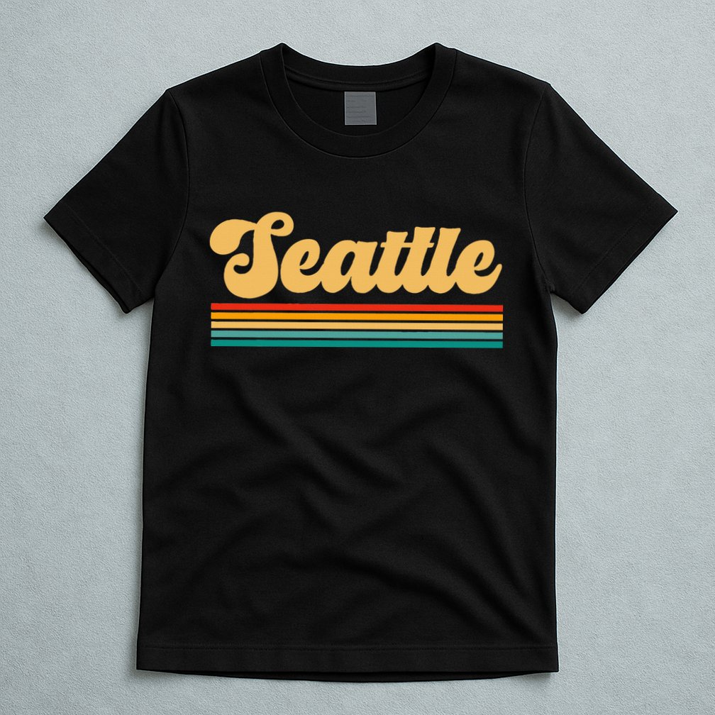 Retro Seattle Washington T-Shirt
