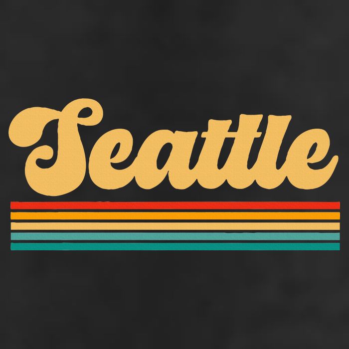Retro Seattle Washington Hat