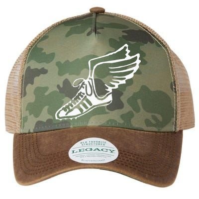 Running Shoe With Wings Track And Field Sneaker Legacy Tie Dye Trucker Hat