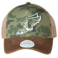 Running Shoe With Wings Track And Field Sneaker Legacy Tie Dye Trucker Hat