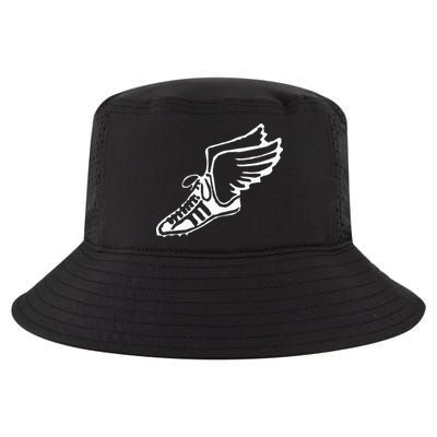 Running Shoe With Wings Track And Field Sneaker Cool Comfort Performance Bucket Hat