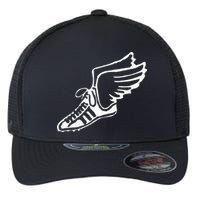 Running Shoe With Wings Track And Field Sneaker Flexfit Unipanel Trucker Cap