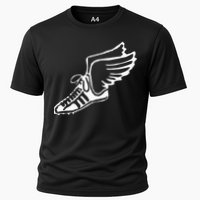 Running Shoe With Wings Track And Field Sneaker Performance Shirt