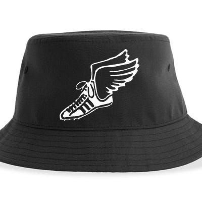 Running Shoe With Wings Track And Field Sneaker Sustainable Bucket Hat