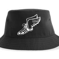 Running Shoe With Wings Track And Field Sneaker Sustainable Bucket Hat