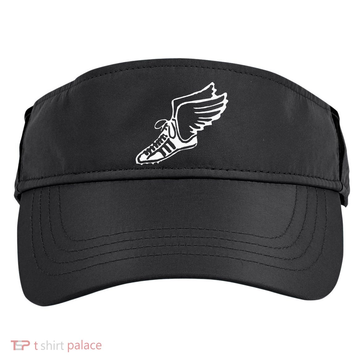 Running Shoe With Wings Track And Field Sneaker Adult Drive Performance Visor
