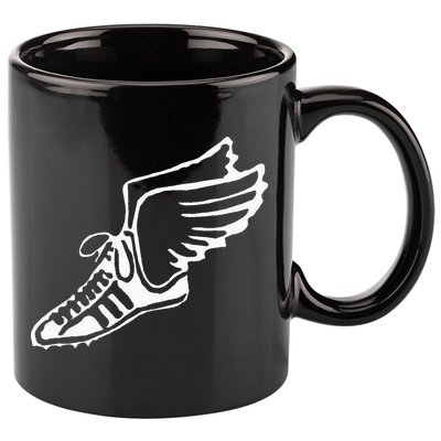 Running Shoe With Wings Track And Field Sneaker 11oz C Handle Ceramic Mug