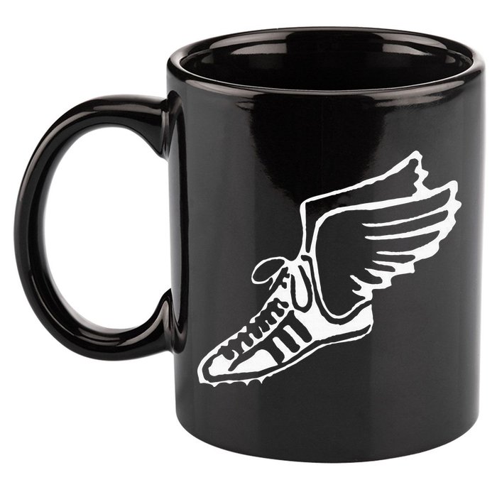 Running Shoe With Wings Track And Field Sneaker 11oz C Handle Ceramic Mug
