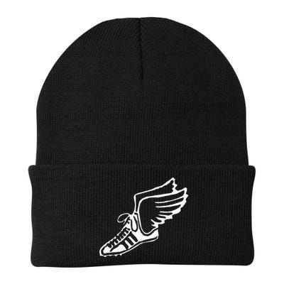 Running Shoe With Wings Track And Field Sneaker Beanie