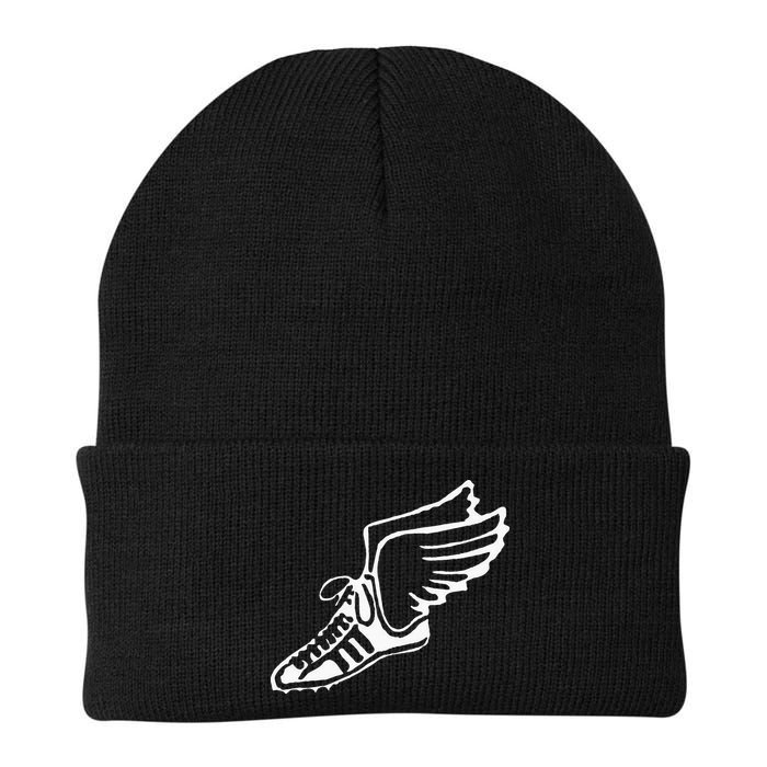 Running Shoe With Wings Track And Field Sneaker Beanie