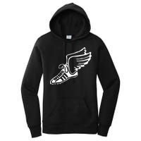 Running Shoe With Wings Track And Field Sneaker Women's Pullover Hoodie
