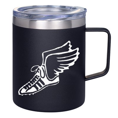 Running Shoe With Wings Track And Field Sneaker 12oz Stainless Steel Coffee Mug