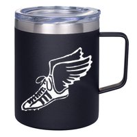 Running Shoe With Wings Track And Field Sneaker 12oz Stainless Steel Coffee Mug