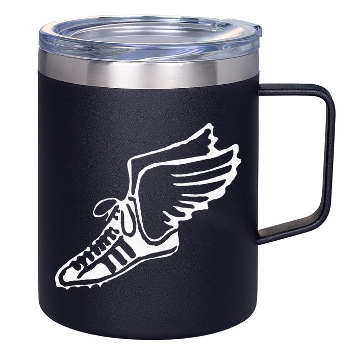 Running Shoe With Wings Track And Field Sneaker 12oz Stainless Steel Coffee Mug