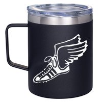 Running Shoe With Wings Track And Field Sneaker 12oz Stainless Steel Coffee Mug