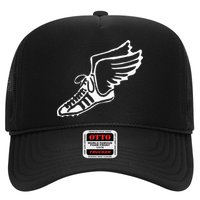 Running Shoe With Wings Track And Field Sneaker Trucker Hat