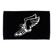 Running Shoe With Wings Track And Field Sneaker Microfiber Hand Towel